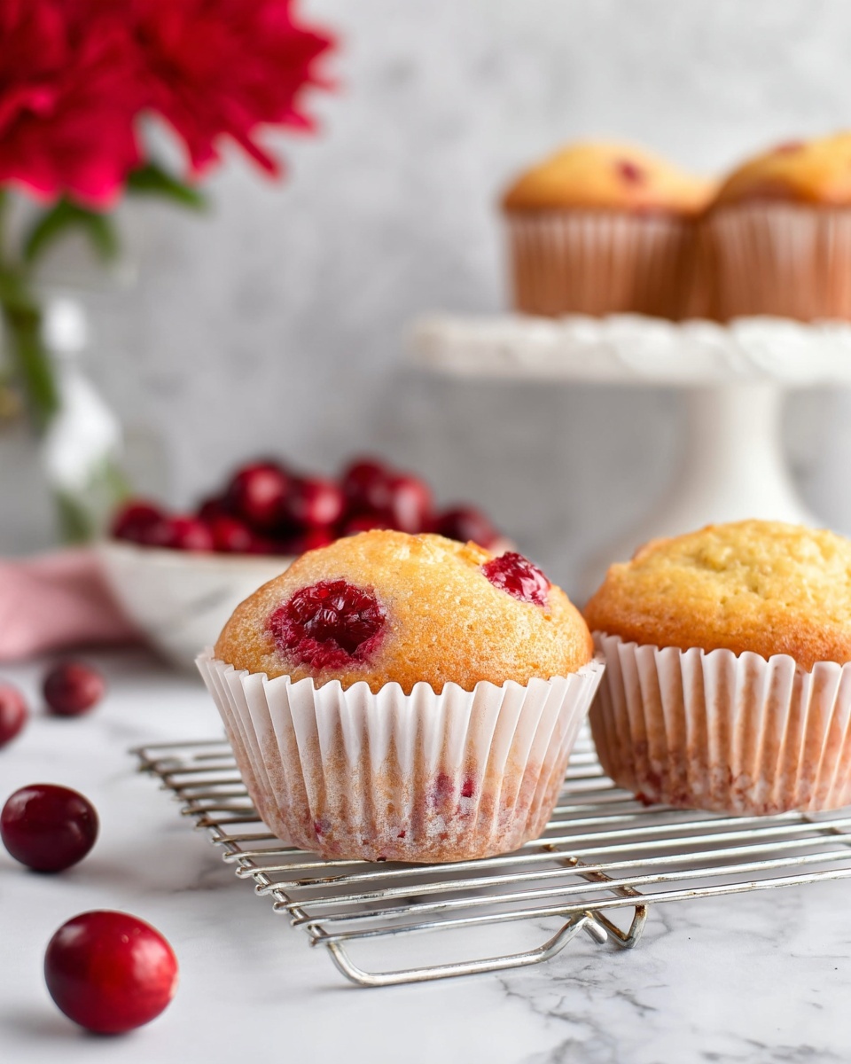 Cranberry Sauce Muffins Recipe - Recipe Image