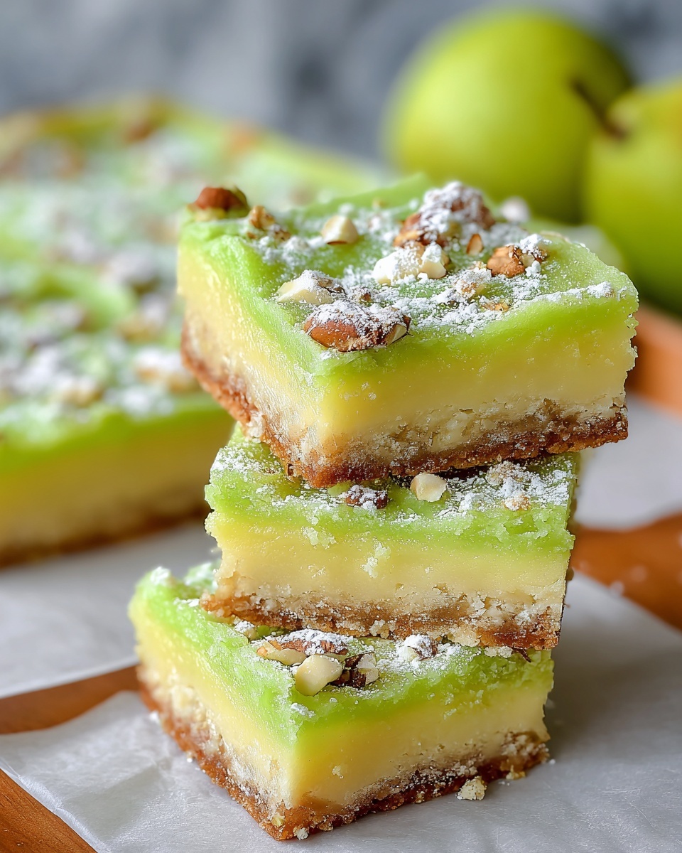Pistachio Pudding Sugar Cookie Bars Recipe - Recipe Image