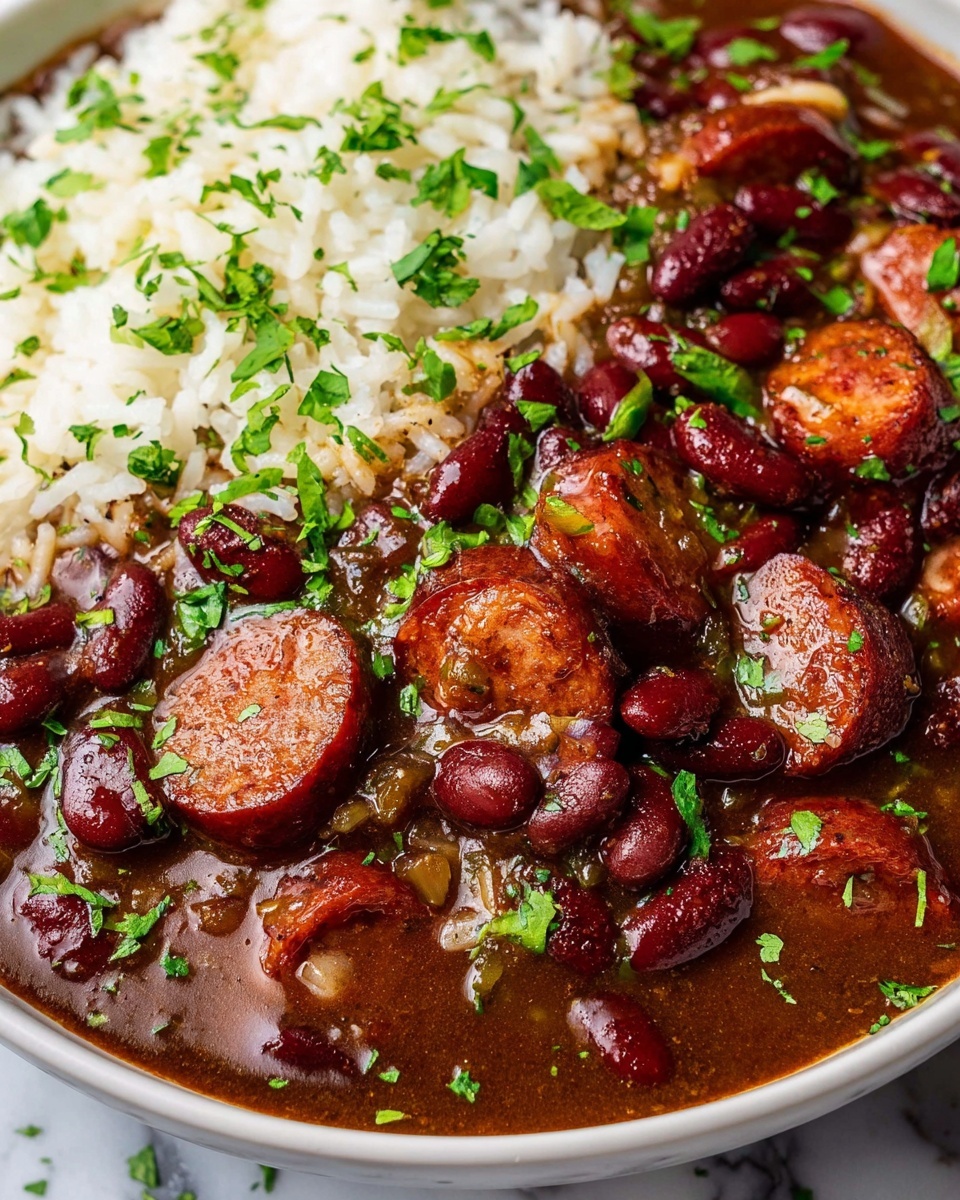 Authentic Cajun Red Beans and Rice Recipe - Recipe Image