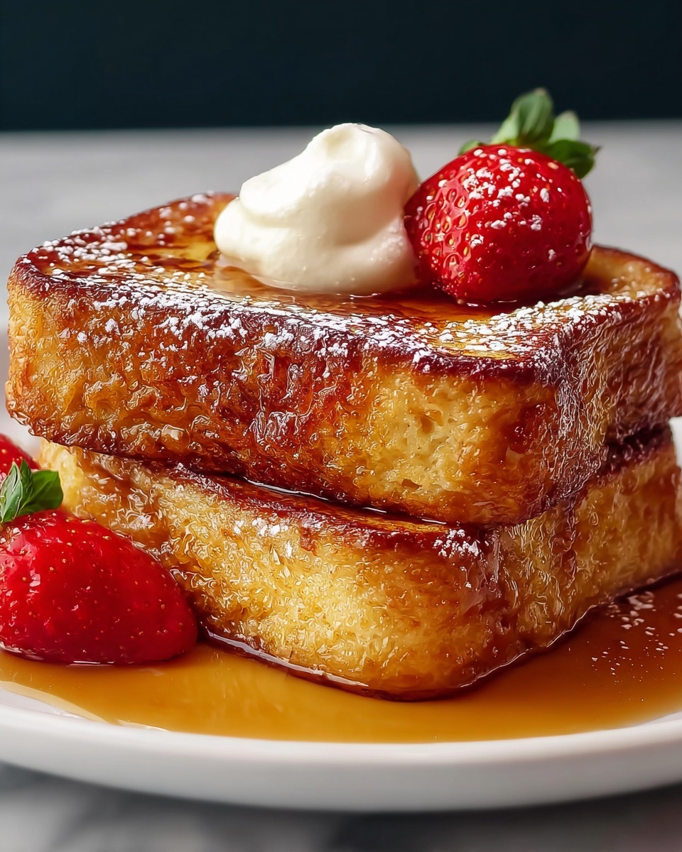 Pound Cake French Toast Recipe - Recipe Image