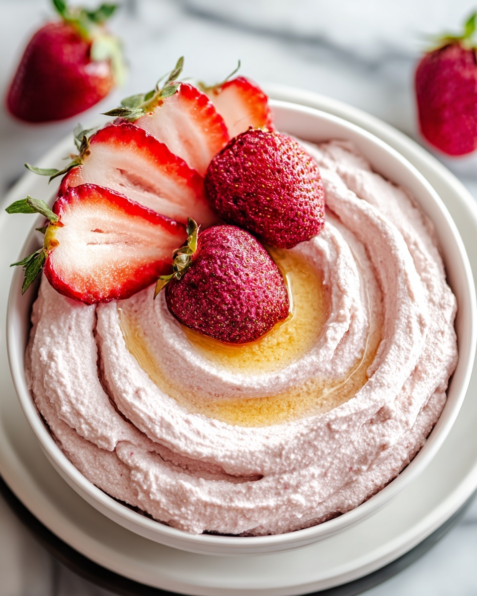 Strawberry Hummus Recipe - Recipe Image