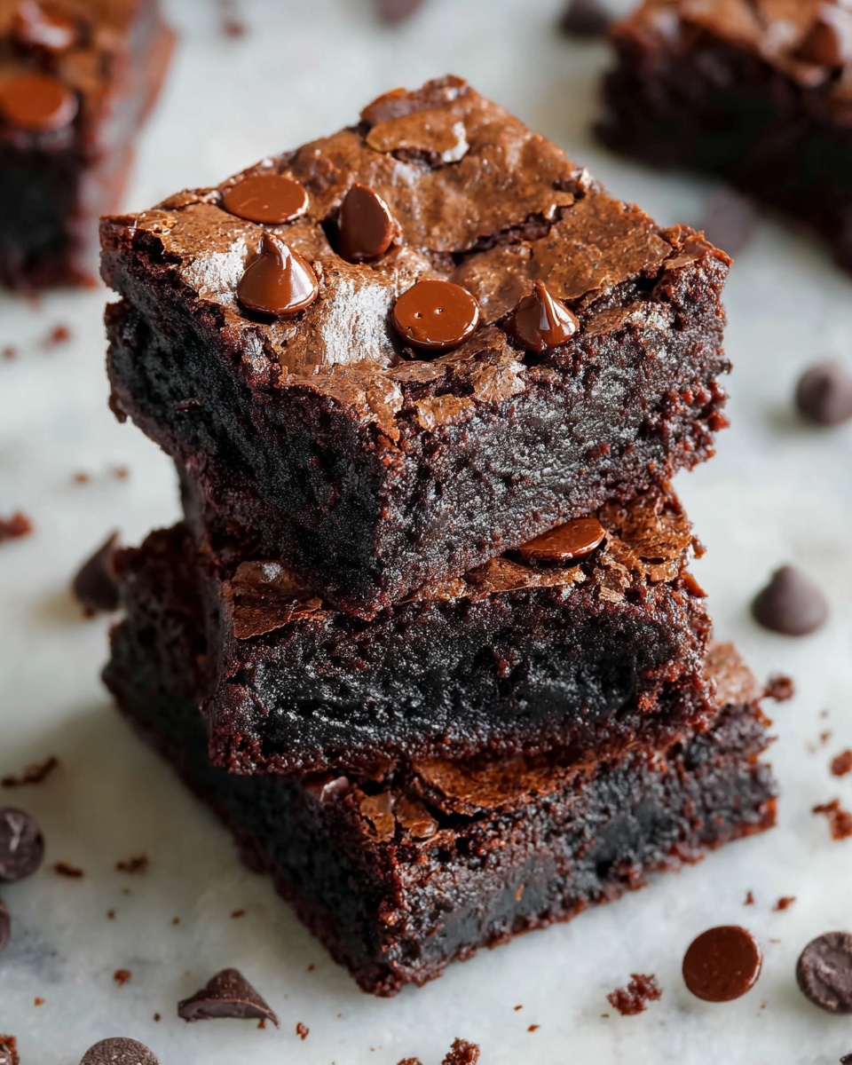 Vegan Zucchini Brownies Without Added Sugar Recipe - Recipe Image