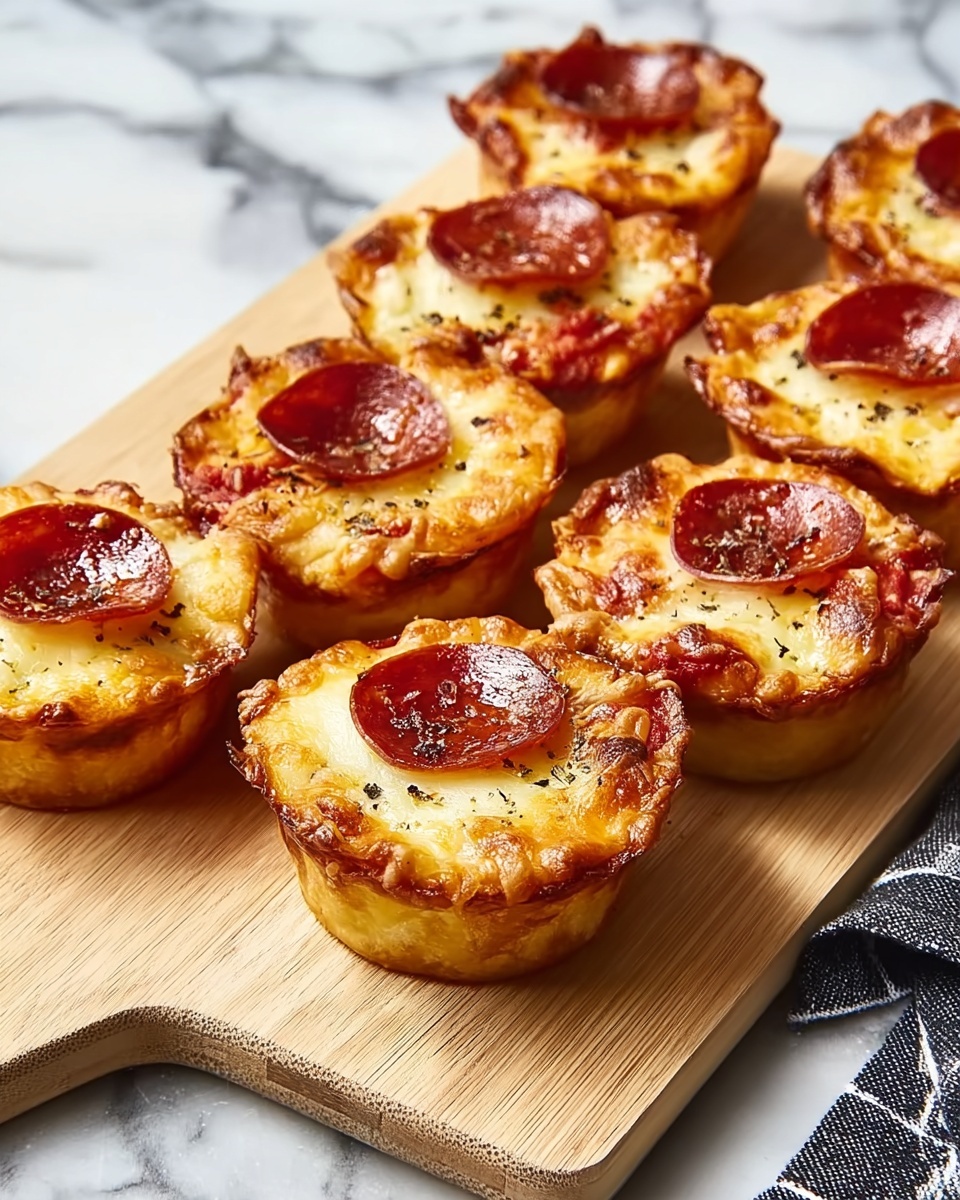 Pizza Cupcakes Recipe - Recipe Image