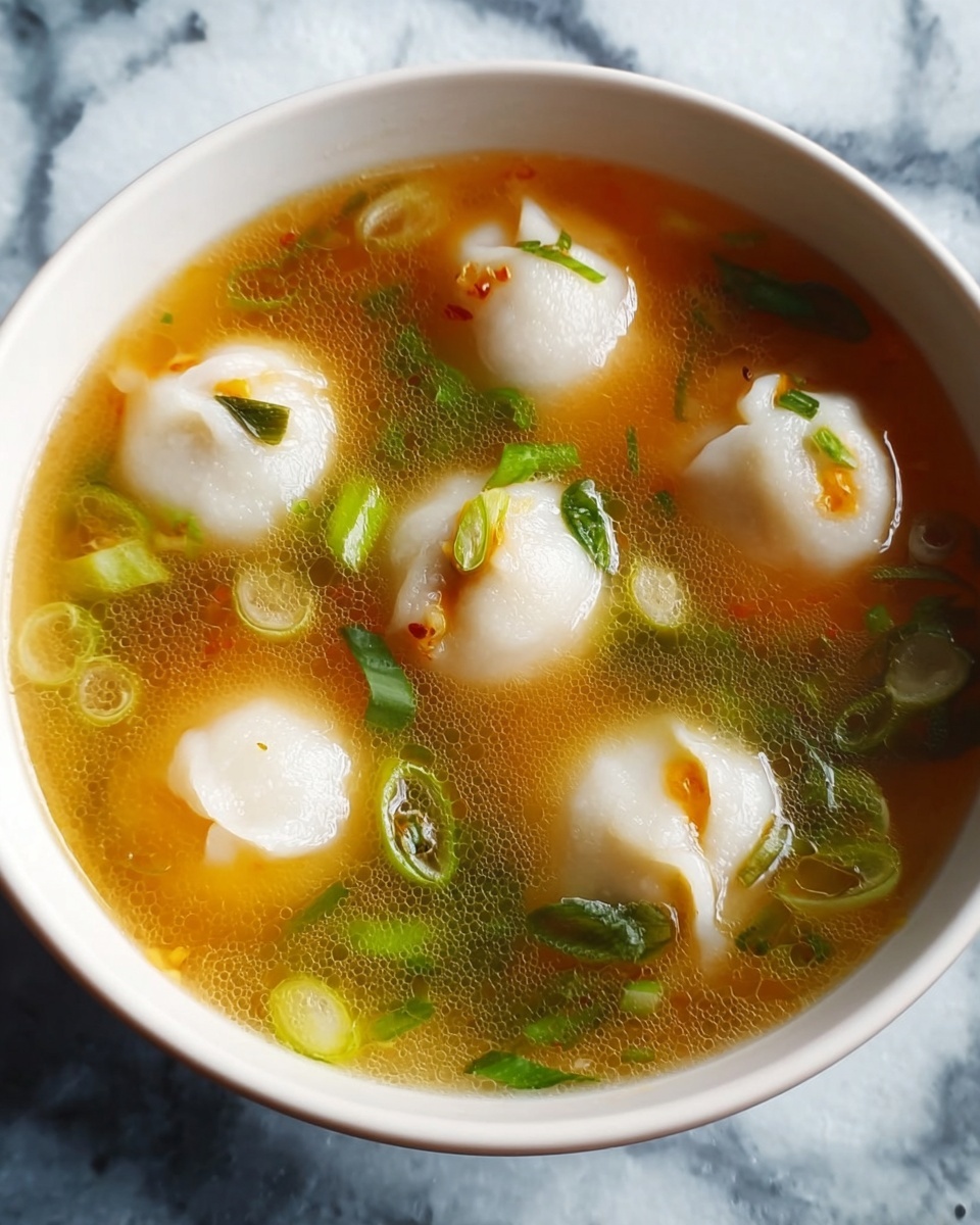 Wonton Soup Recipe with Pork and Bok Choy Recipe - Recipe Image