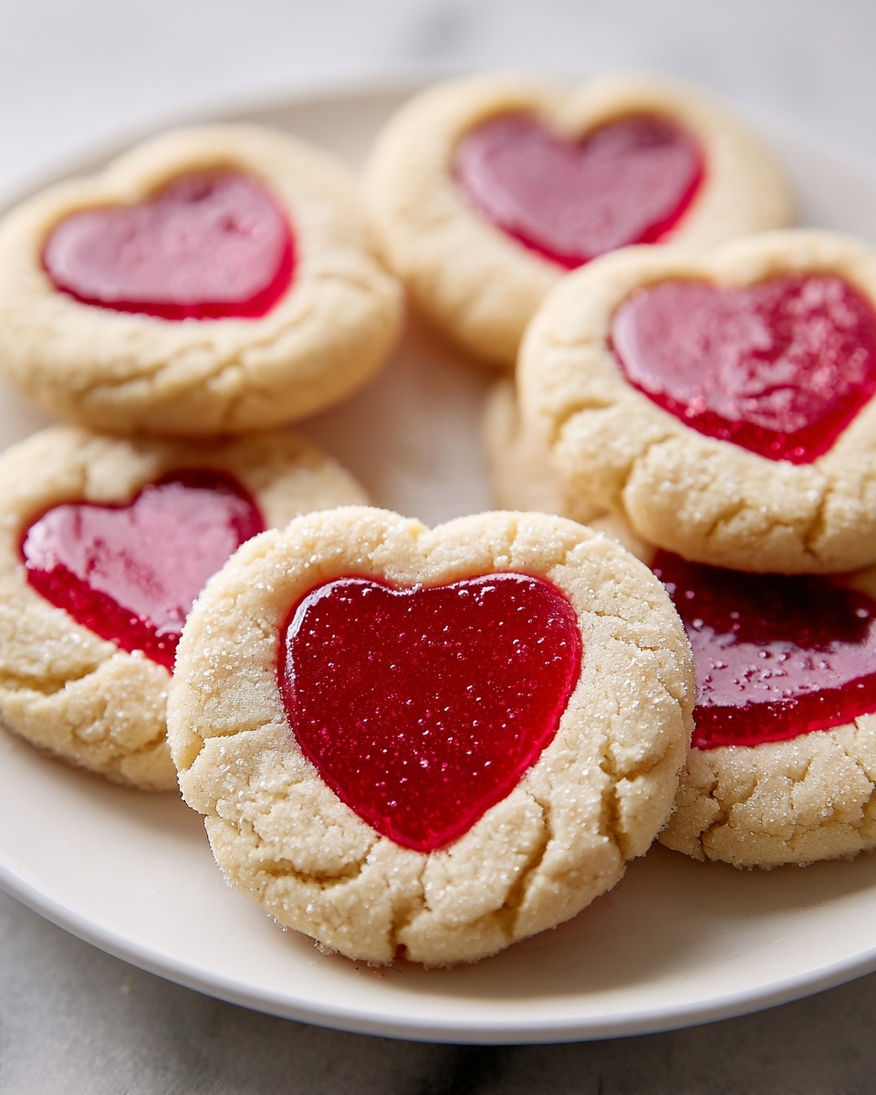 Slice and Bake Heart Cookies Recipe - Recipe Image