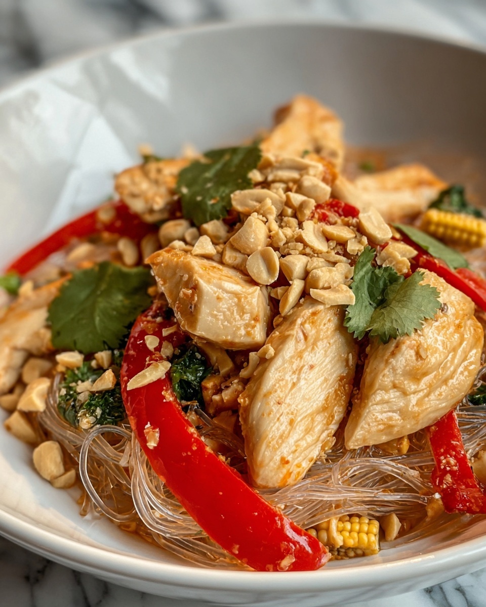 Creamy Chicken Curry Noodles Recipe - Recipe Image