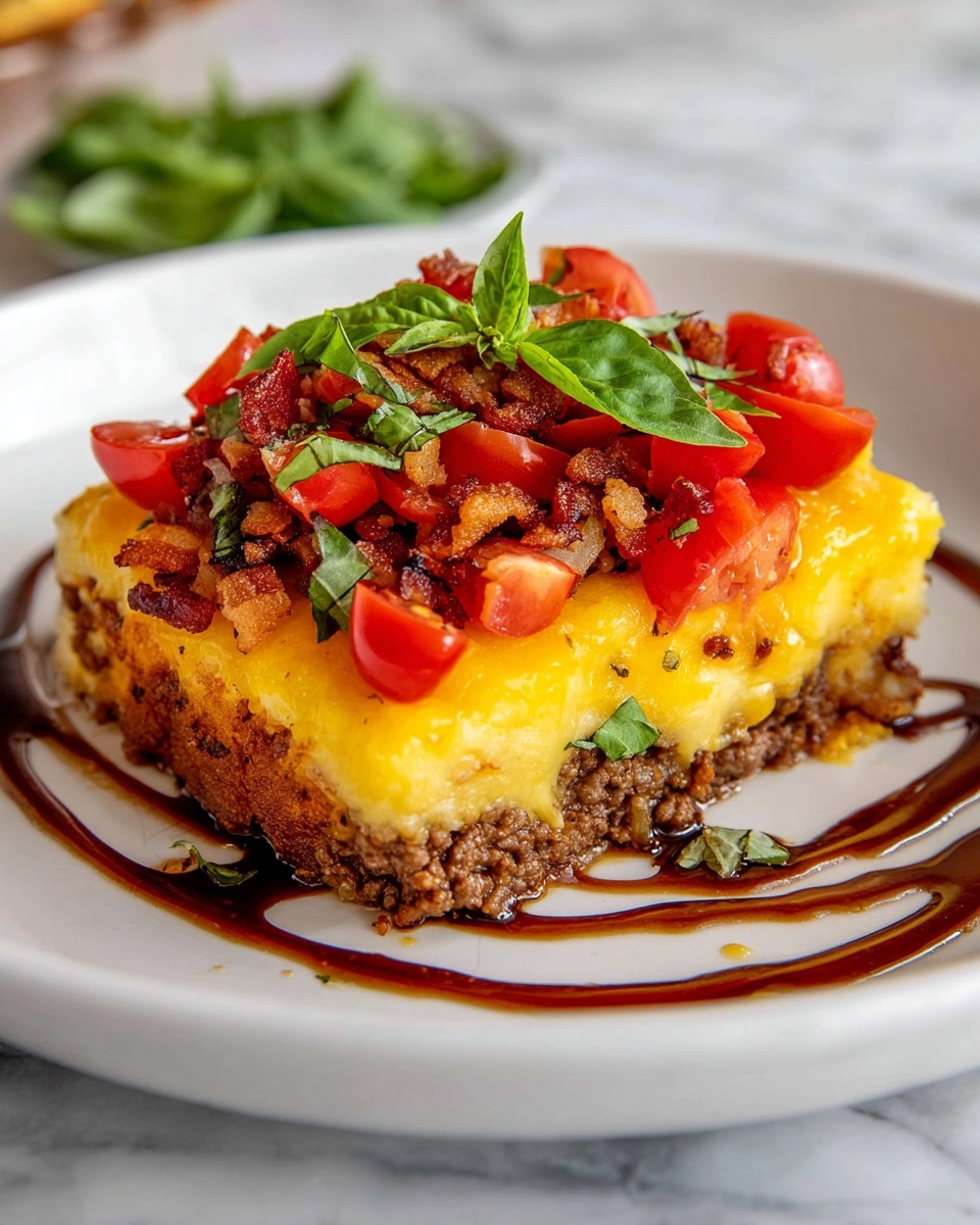 Cheeseburger Pie Recipe - Recipe Image