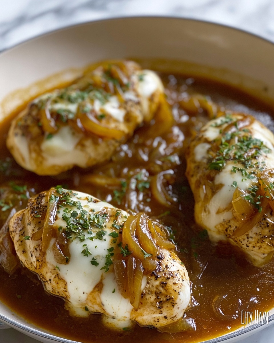 French Onion Chicken Recipe - Recipe Image