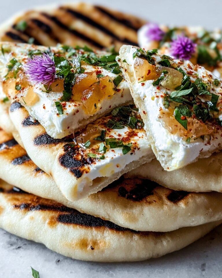 Grilled Naan (Indian Flatbread) Recipe