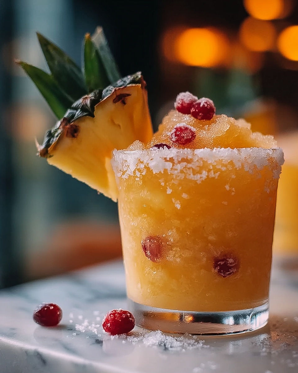 Snowy Pineapple Punch Recipe - Recipe Image