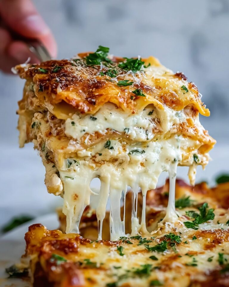Creamy Chicken Spinach Lasagna Recipe