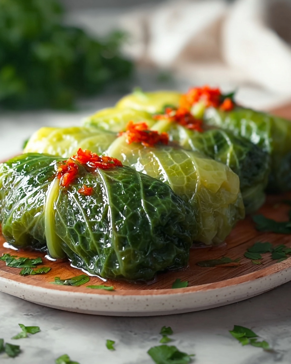 Golabki (Polish Stuffed Cabbage Rolls) Recipe - Recipe Image