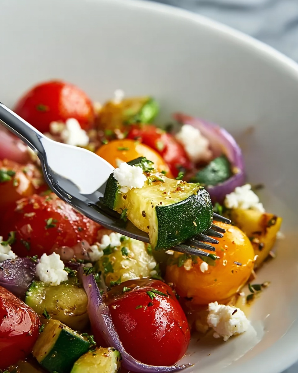 Air Fryer Greek Chicken and Veggies Recipe - Recipe Image