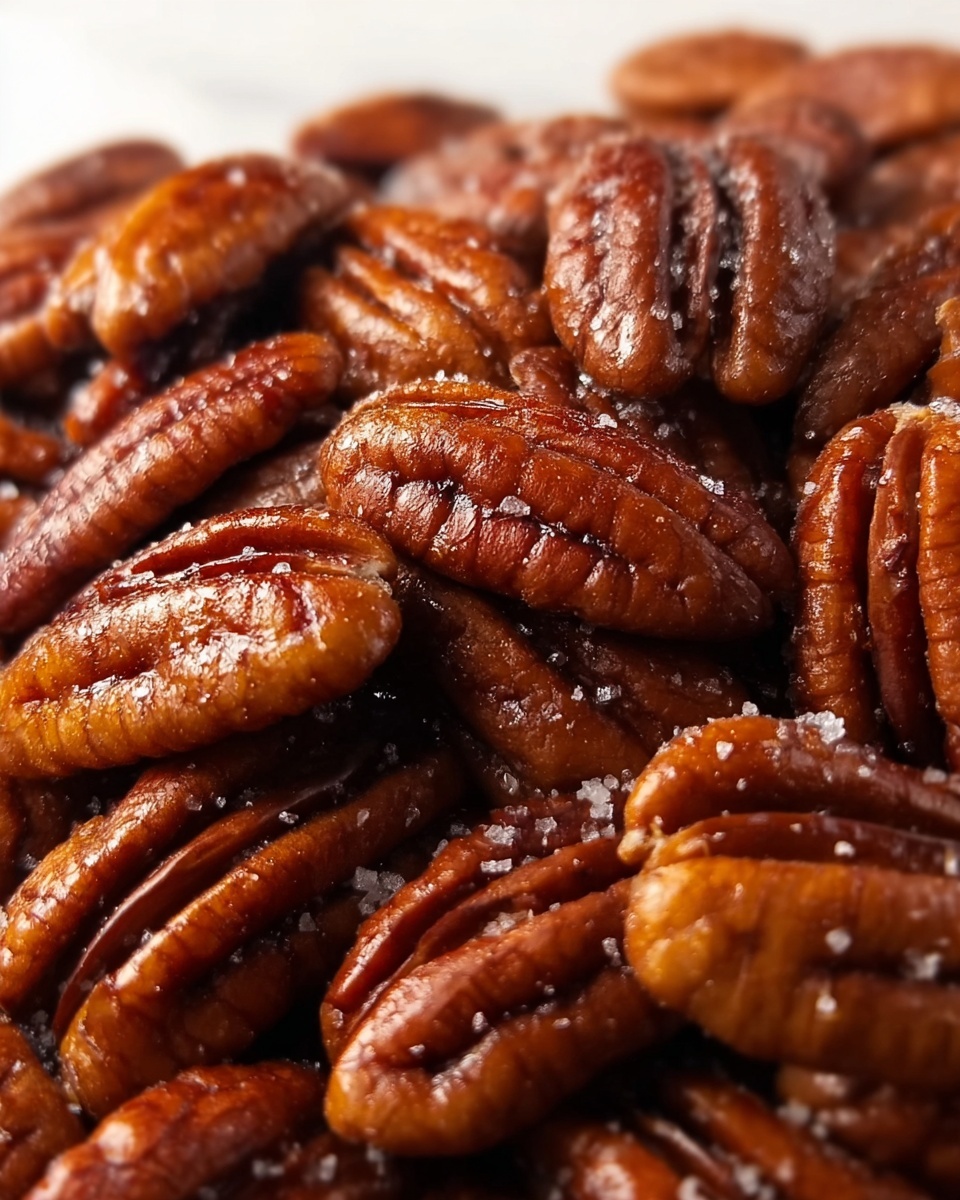Salted Caramel Pecans Recipe - Recipe Image