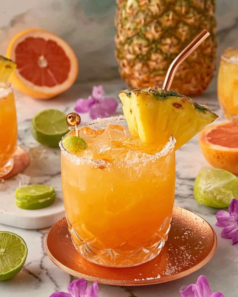 Pineapple Mango Rum Punch Recipe
