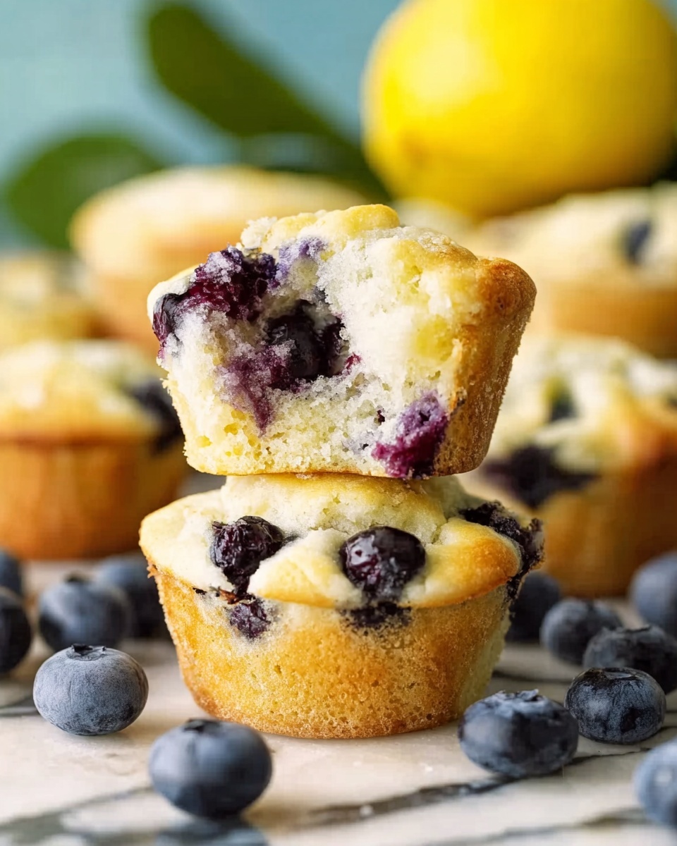 Lemon Blueberry Muffins Recipe - Recipe Image