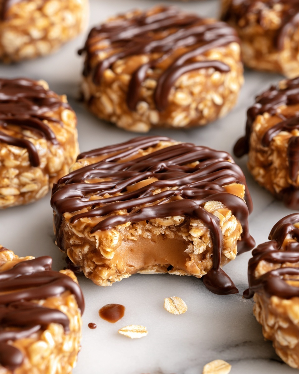 No-Bake Peanut Butter Oatmeal Cookies Recipe - Recipe Image