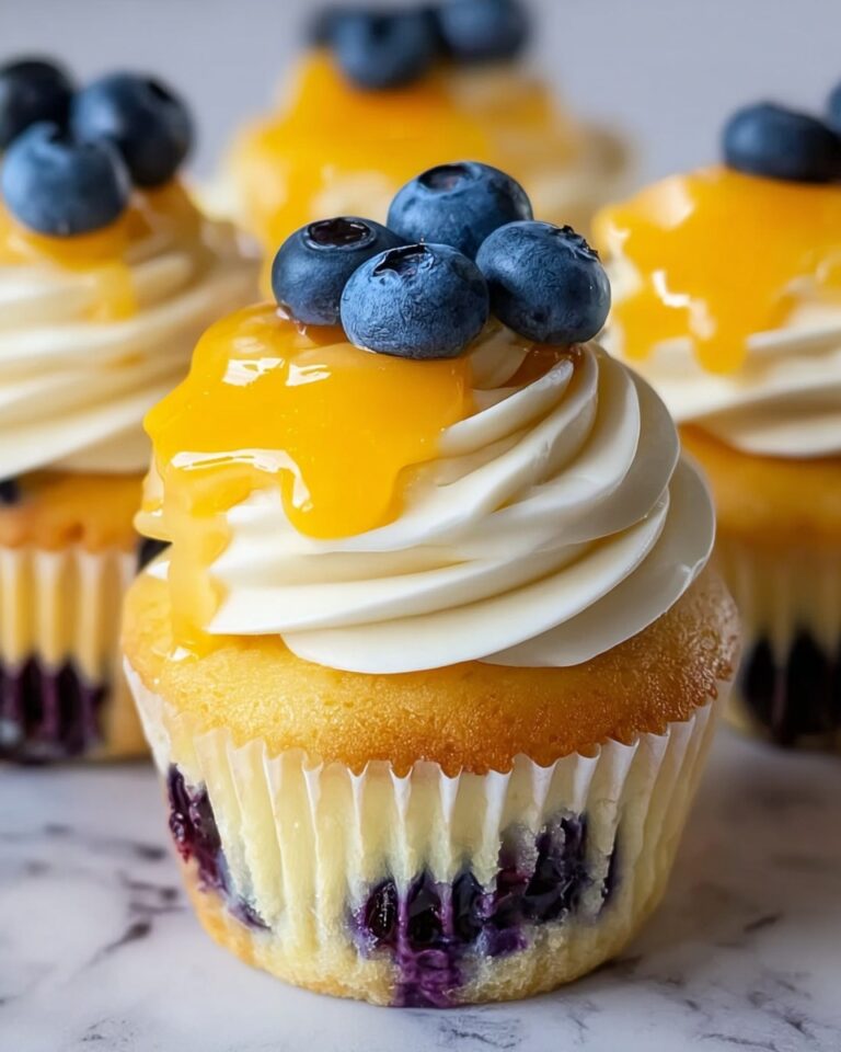 Lemon Blueberry Cupcakes Recipe