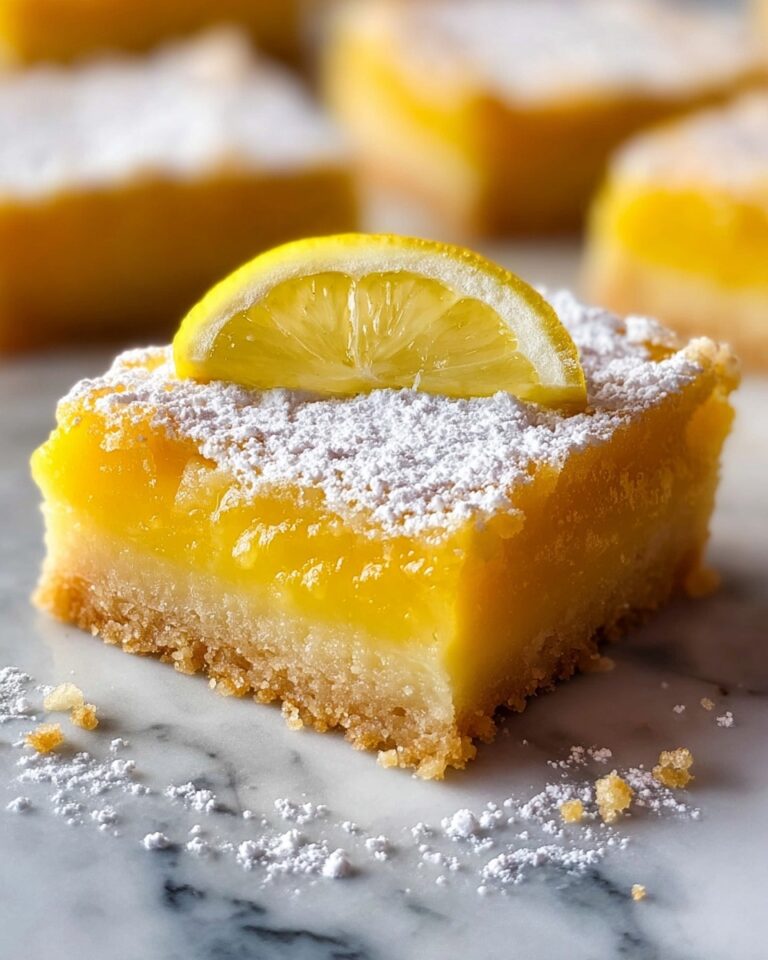 Classic Lemon Bars Recipe