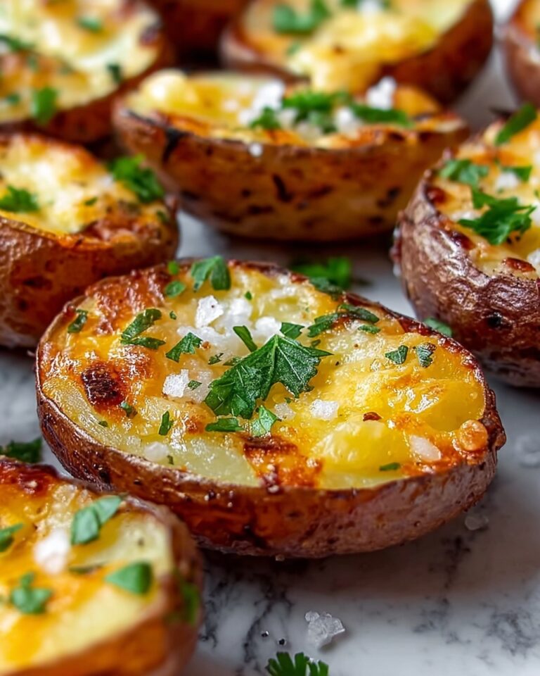 Mini Baked Parmesan Potato Rounds Recipe