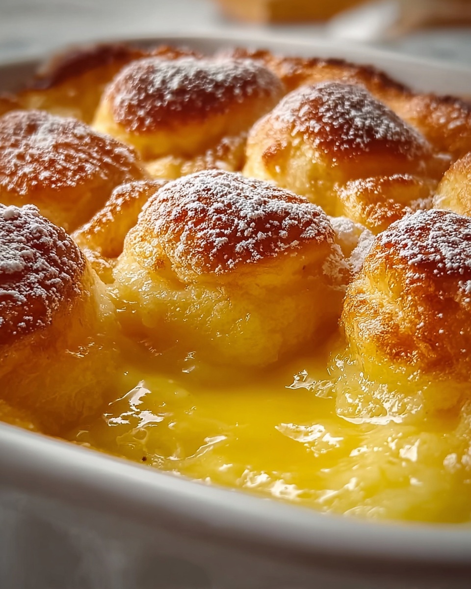 Magic Lemon Cobbler Recipe - Recipe Image