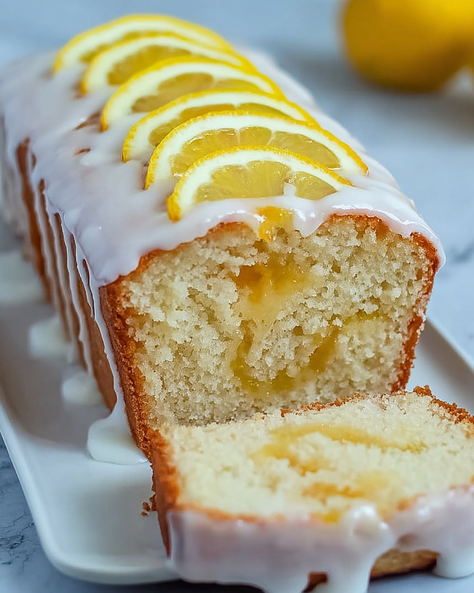 Lemon Pound Cake Recipe - Recipe Image