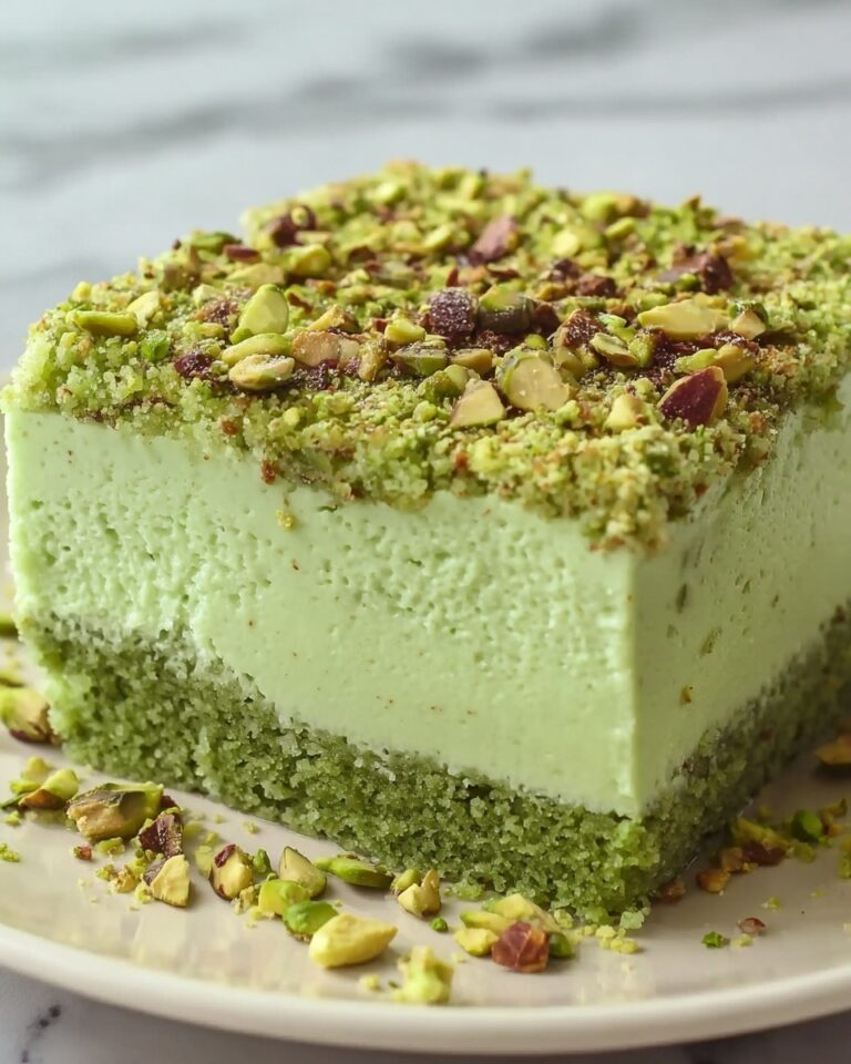 Saint Patrick’s Day Pistachio Pudding Cake Recipe