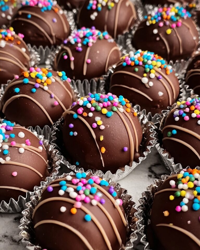 Chocolate-covered Christmas Cake Puffs Recipe