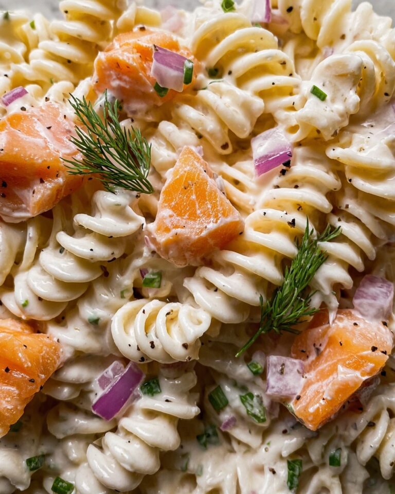 Smoked Salmon Pasta Salad Recipe