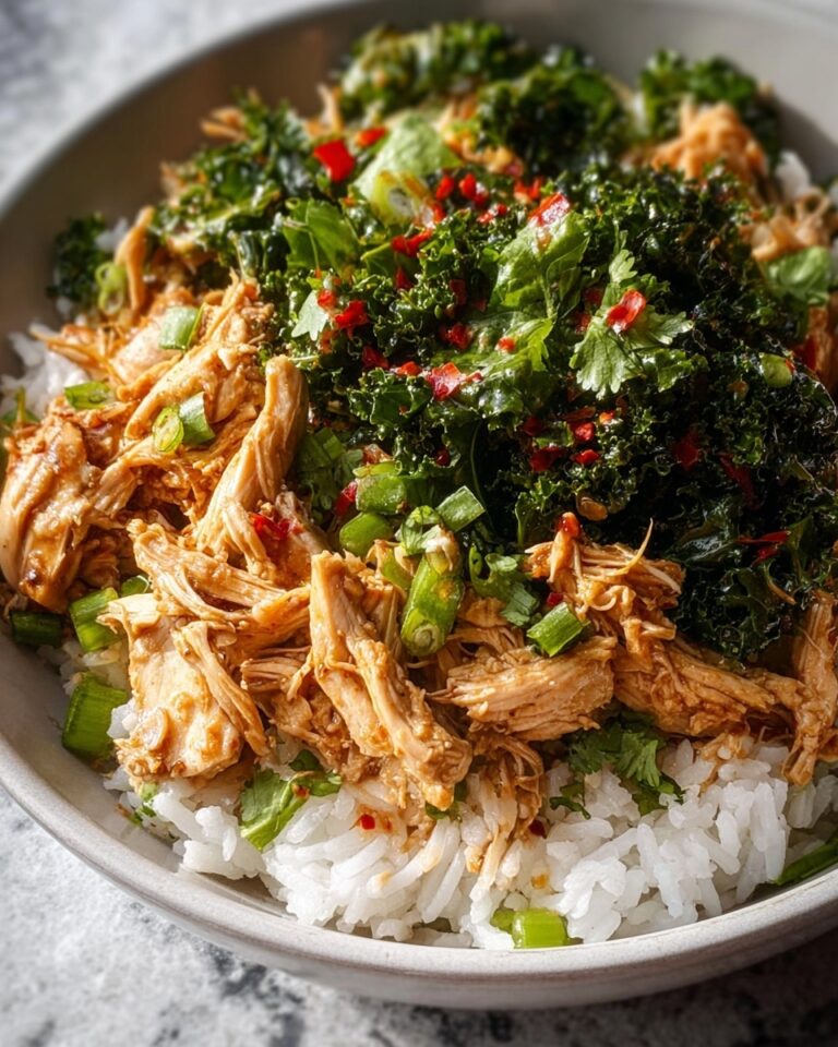Shredded Chicken & Rice Bowl Recipe