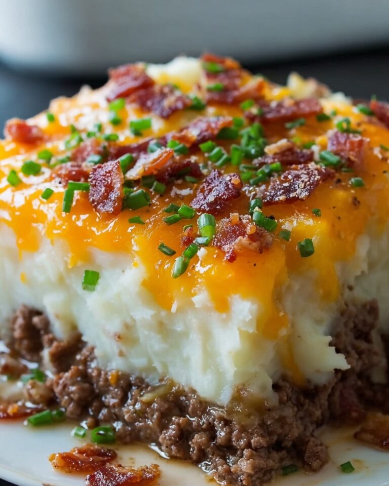 Loaded Potato & Meatloaf Casserole Recipe