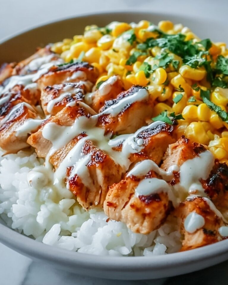 Street Corn Chicken Rice Bowl Recipe