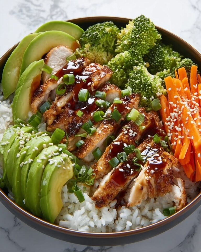 Sweet & Sticky Chicken Rice Bowls Recipe