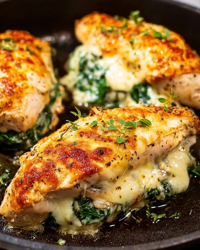 Spinach Stuffed Chicken Breast Recipe