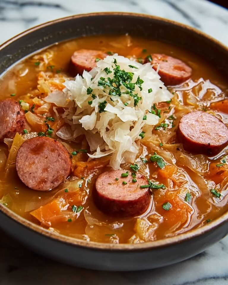 Kielbasa and Sauerkraut Soup Recipe