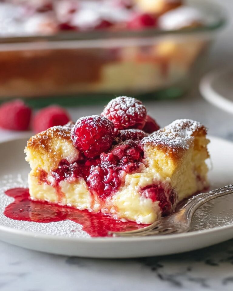 Raspberry Cheesecake French Toast Casserole Recipe