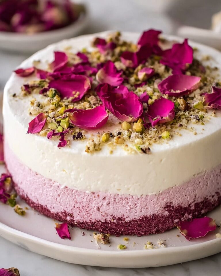 Rose Milk Cake Recipe