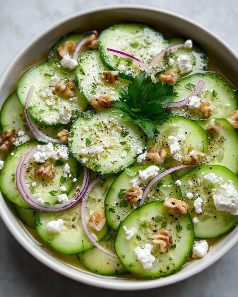 Cucumber Everything Bagel Salad Recipe