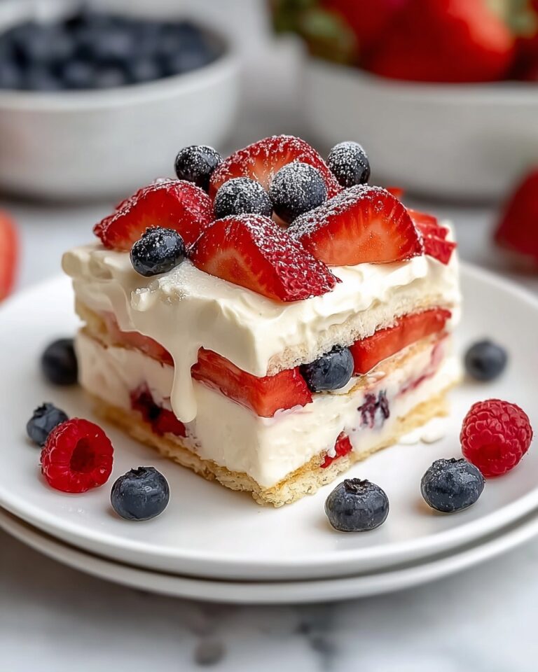 Summer Berry Bliss Icebox Delight Recipe
