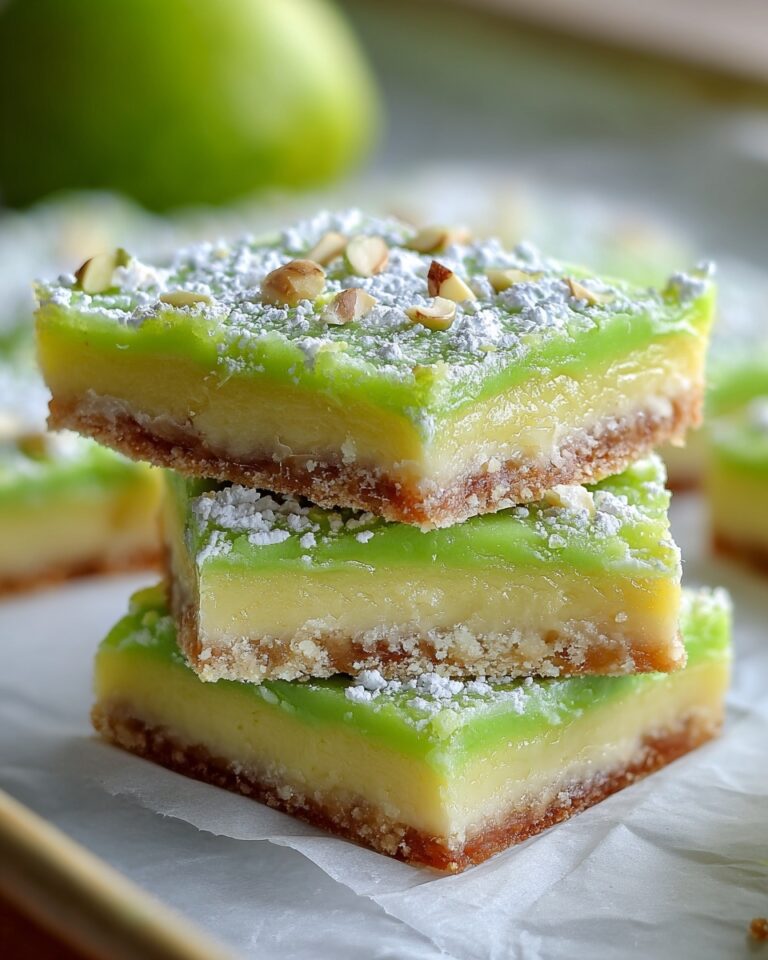 Pistachio Pudding Sugar Cookie Bars Recipe