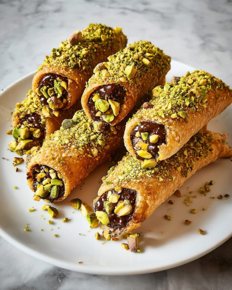 Pistachio Cannoli Recipe