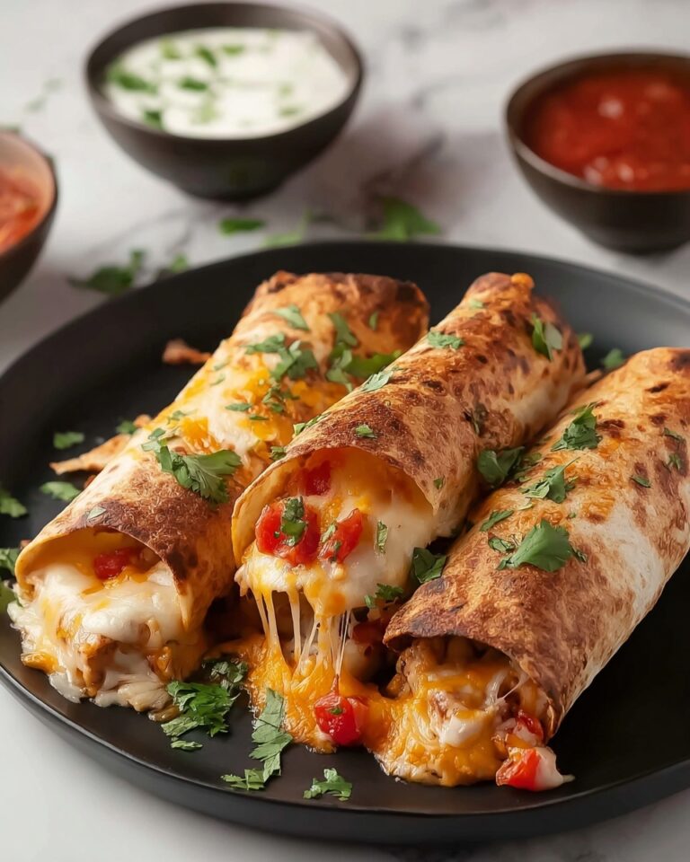 Baked Chicken Chimichangas: Easy and Delicious Recipe