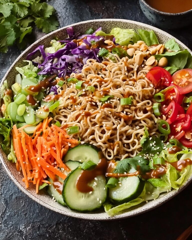 Crunchy Asian Ramen Noodle Salad Recipe