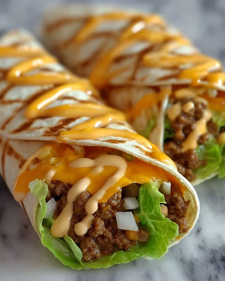 Big Mac Wraps Recipe