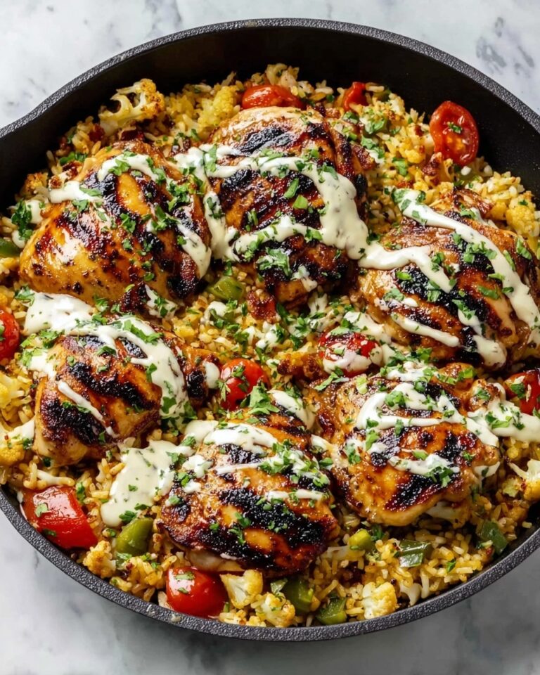 Salsa Chicken Cauliflower Rice Skillet Recipe