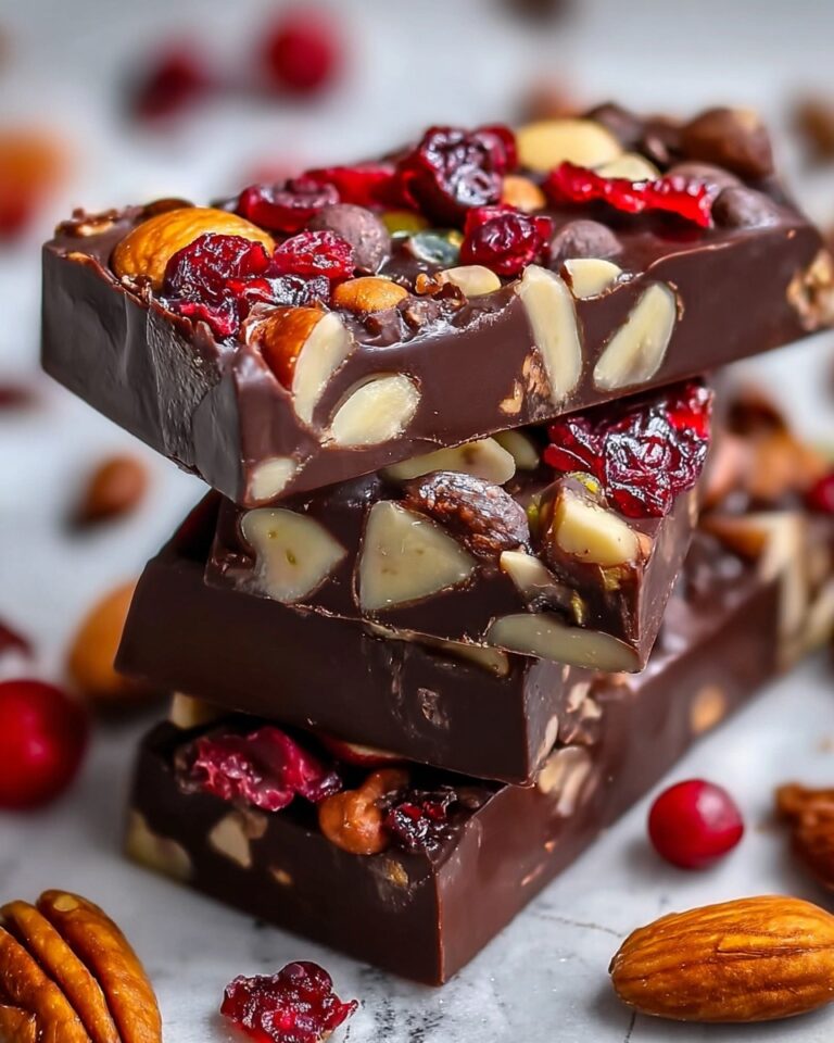 Chocolate Fruit and Nut Bars Recipe