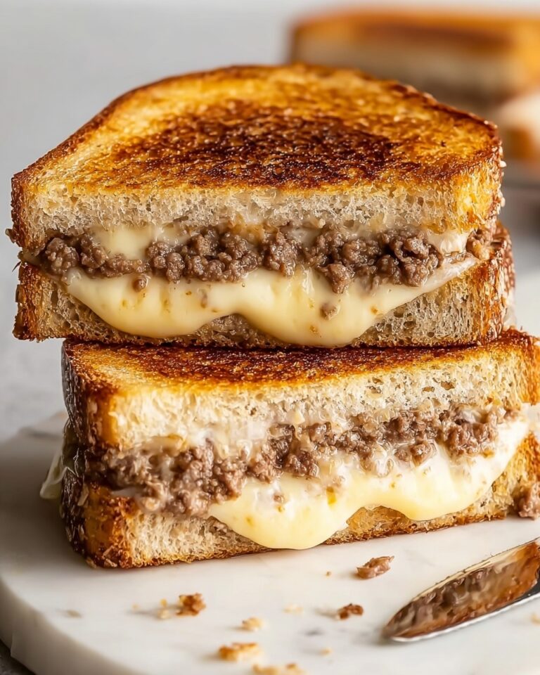 Steak and Mushroom Grilled Cheese Sandwiches Recipe