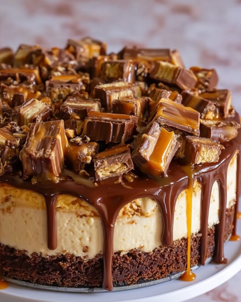 Snickers Cheesecake Recipe