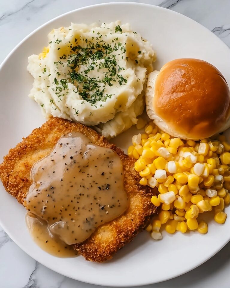 Country Fried Chicken with Creamy Gravy Recipe