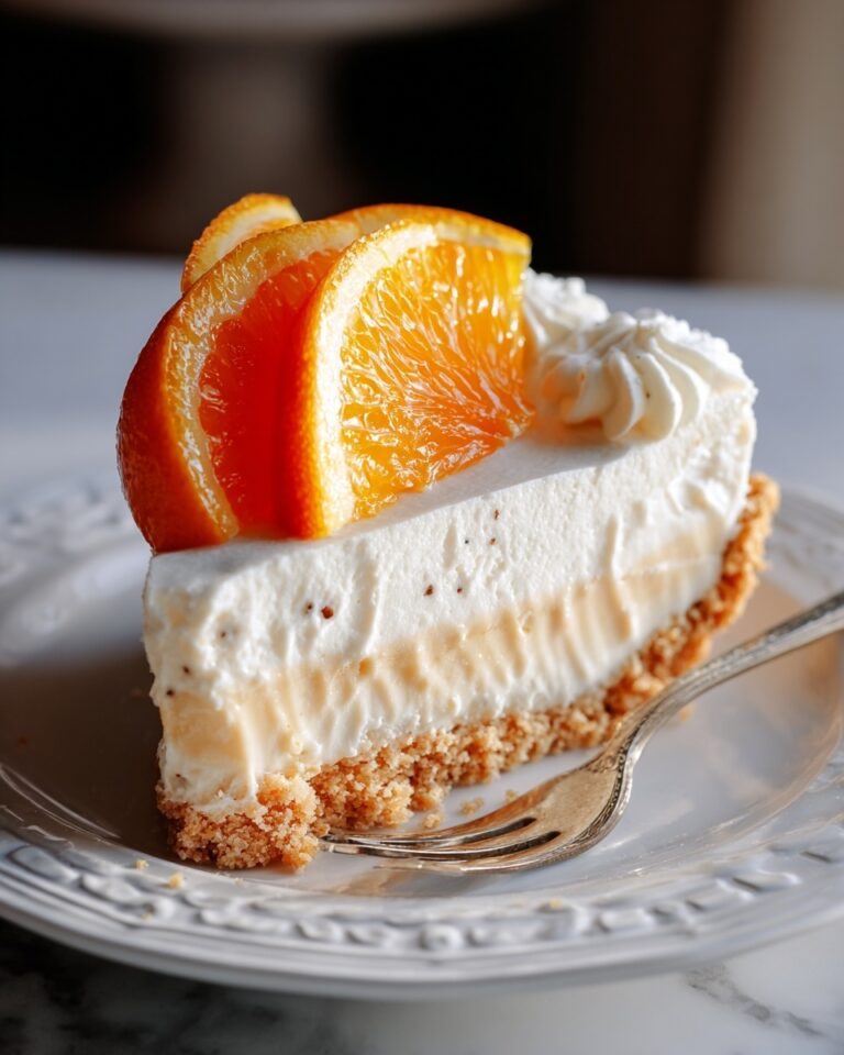 No-Bake Orange Creamsicle Cheesecake Recipe